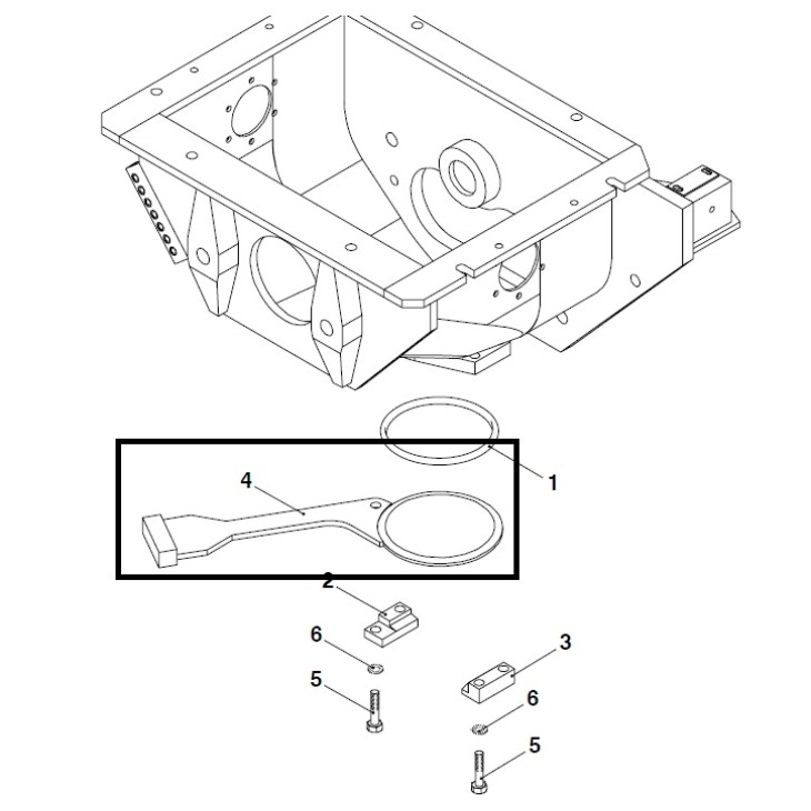 Paleta cuva Putzmeister 267671007