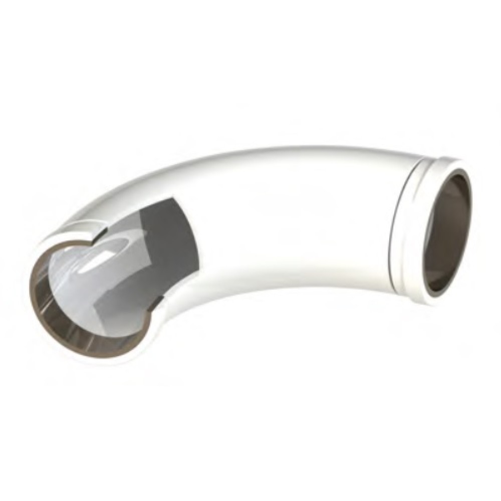 Cot impact DN125, 90 grade, pentru pompa beton